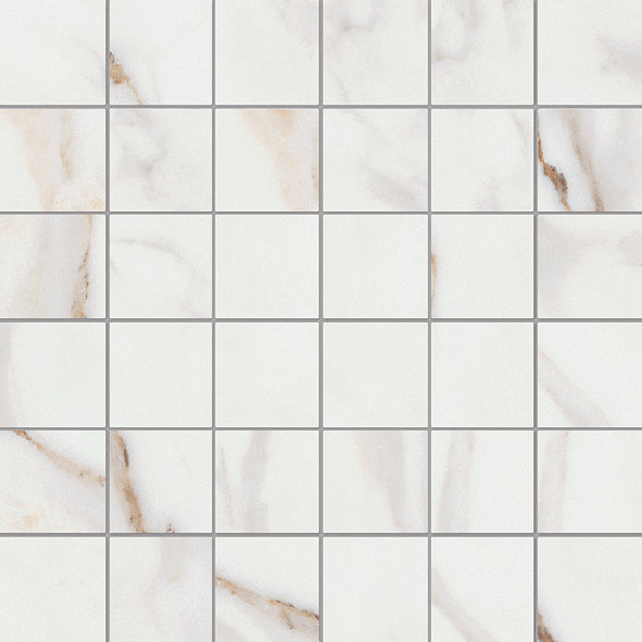 Porcelain Calacatta Superiore Mosaic Matte 1