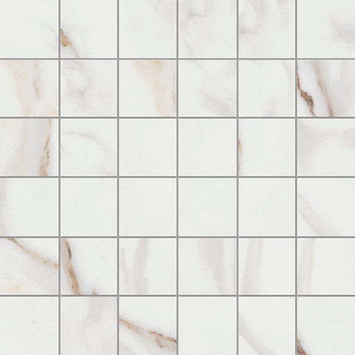 Porcelain Calacatta Mosaic Polished 1