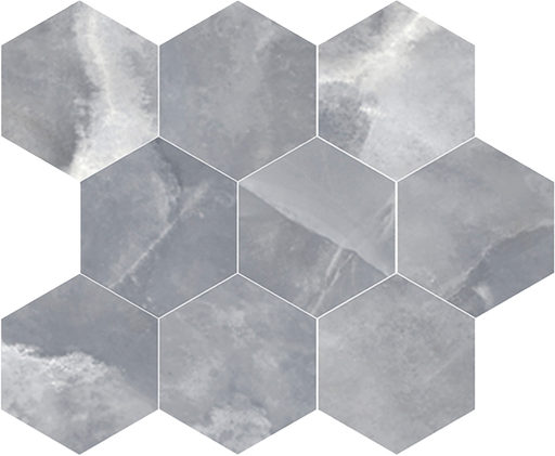 Porcelain Onyx Grey Mosaic Polished 1