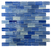 Glass Fashion Blue Mosaic Polished 1