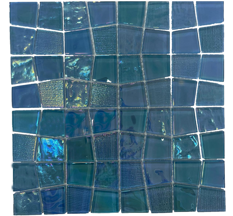 Glass Morning Glory  Mosaic Polished 1