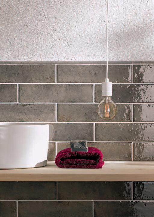 Porcelain Oxida Gray Tile Glossy 1