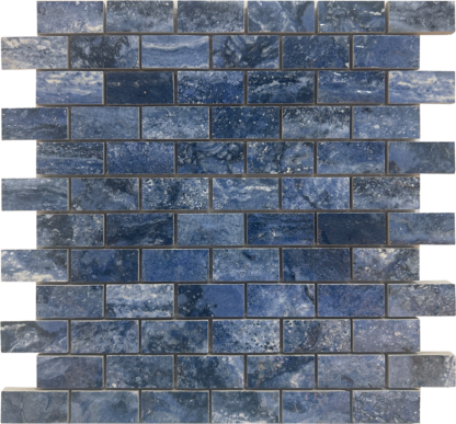 Porcelain Jupiter Blue Mosaic Polished 1