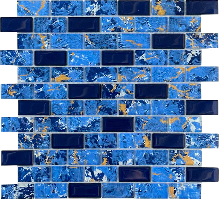 Glass Pirates Gold Mosaic Polished 1