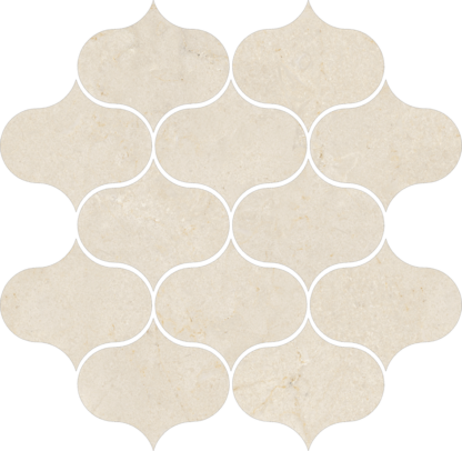 Porcelain Imperium Marfil Mosaic Polished 1