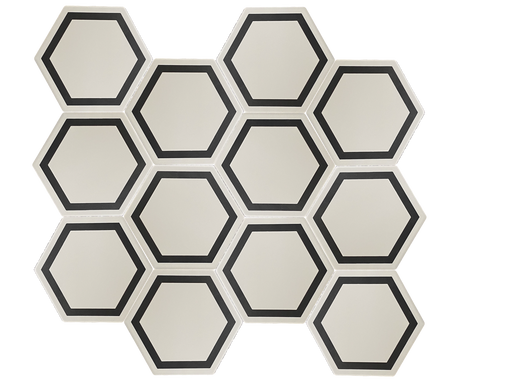 Porcelain Examatt Decora Exatarget Bianco Tile Matte 1