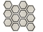Porcelain Examatt Decora Exatarget Bianco Tile Matte 1