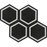 Porcelain Examatt Decora Exatarget Nero Tile Matte 1
