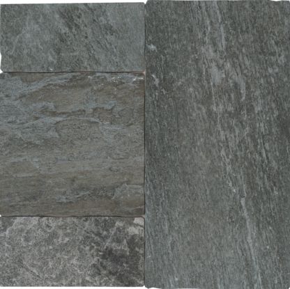 Porcelain Nativa Nero Multiformato Set Tile Matte 1