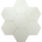 Porcelain Examatt Bianco Tile Glazed 1