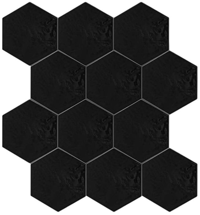 Ceramic Exabright Nero Tile Glossy 1