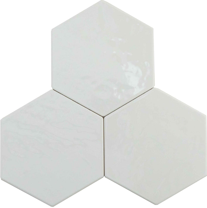 Ceramic Exabright Bianco Tile Glossy 1