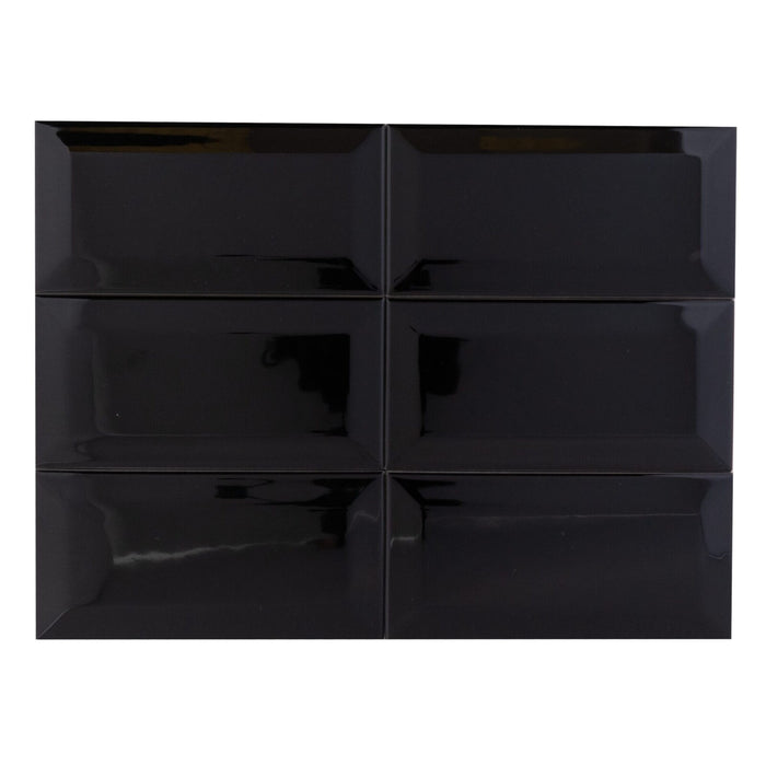 Ceramic Diamante Nero Tile Polished 1