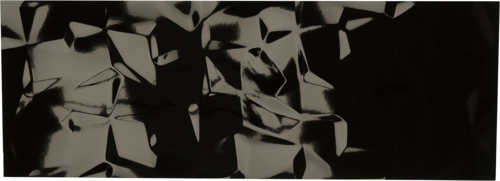 Ceramic Cubic Black Tile Polished 1