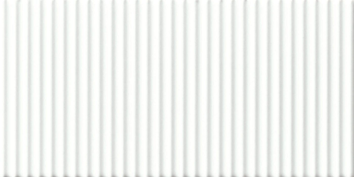 Ceramic Sketches Bright White Vertical Tile Polished 1