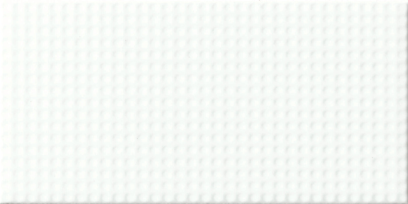Ceramic Sketches Bright White Dots Tile Polished 1