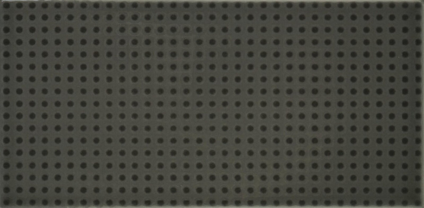 Ceramic Sketches Charcoal Dots Tile Polished 1