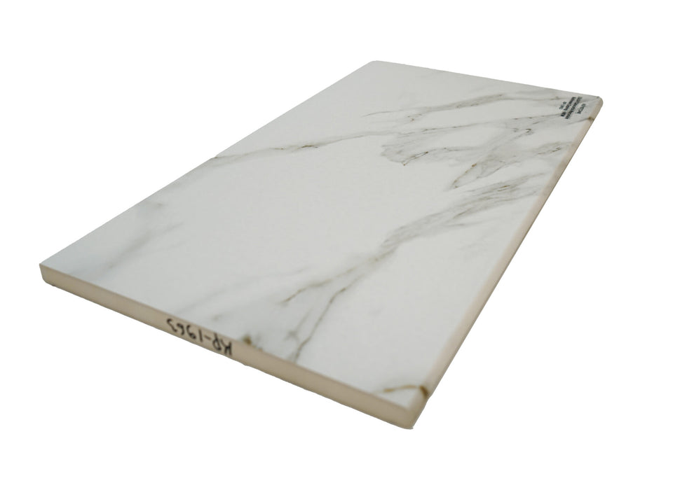 Porcelain Calacatta Bullnose Coping Matte 2