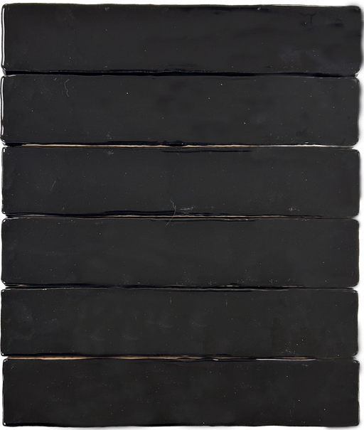 Ceramic Rustic Black Tile Polished 1