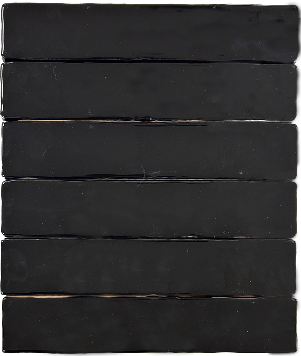 Ceramic Rustic Black Tile Polished 1
