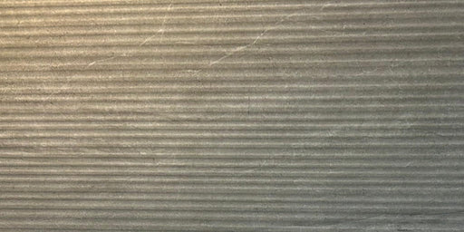 Porcelain Aspen Deco Basalt Tile Grooved 1