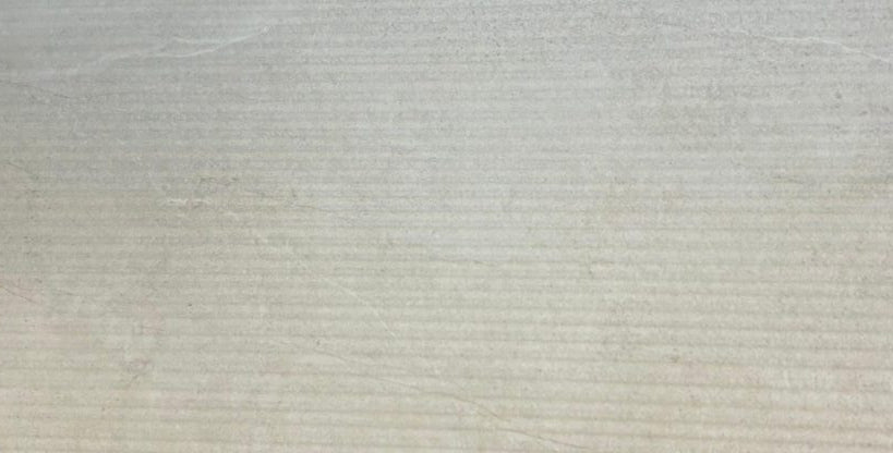 Porcelain Aspen Deco Snow Tile Grooved 1