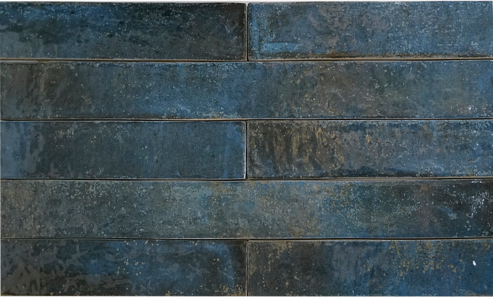 Porcelain Genesi Blue Tile Glossy 1