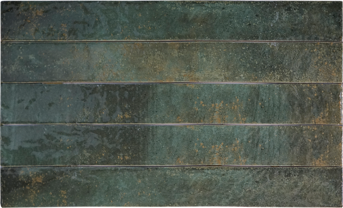 Porcelain Genesi Green Tile Glossy 1