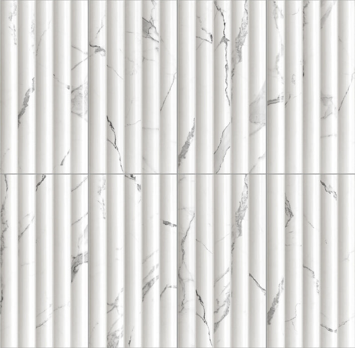 Porcelain Puro Volte 3D Tile Matte 1