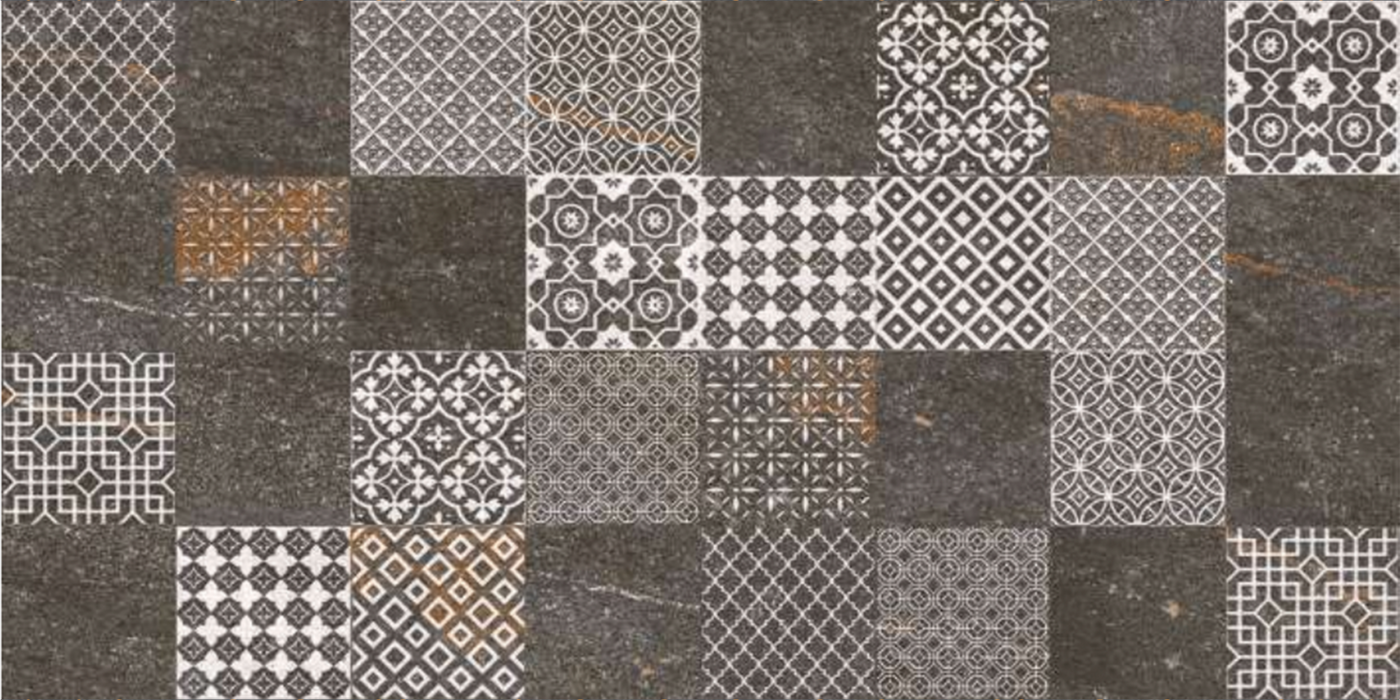 Porcelain Chess Dark 6120 Tile Matte 1