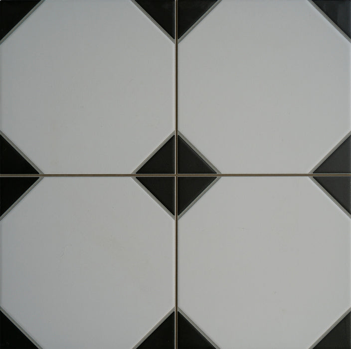 Porcelain Canterbury Black Tile Matte 1