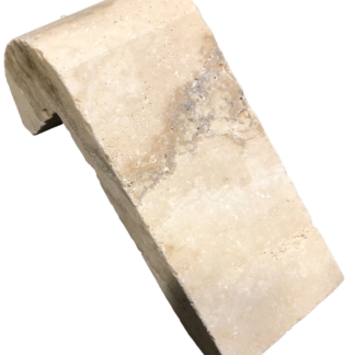 Travertine Tiramisu Remodeling Bullnose Coping Tumbled 1