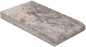 Travertine Nordic Slver Bullnose Coping Tumbled 1