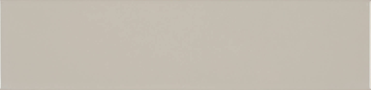 Full Tile Sample - Krea Grey Ceramic Tile - 4" x 16" x 7.44 MM Glossy