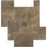 Travertine American Chestnut Versailles Pattern Tumbled 6