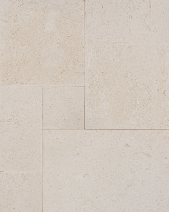 Limestone Shell Beach  Versailles Pattern Tumbled 1