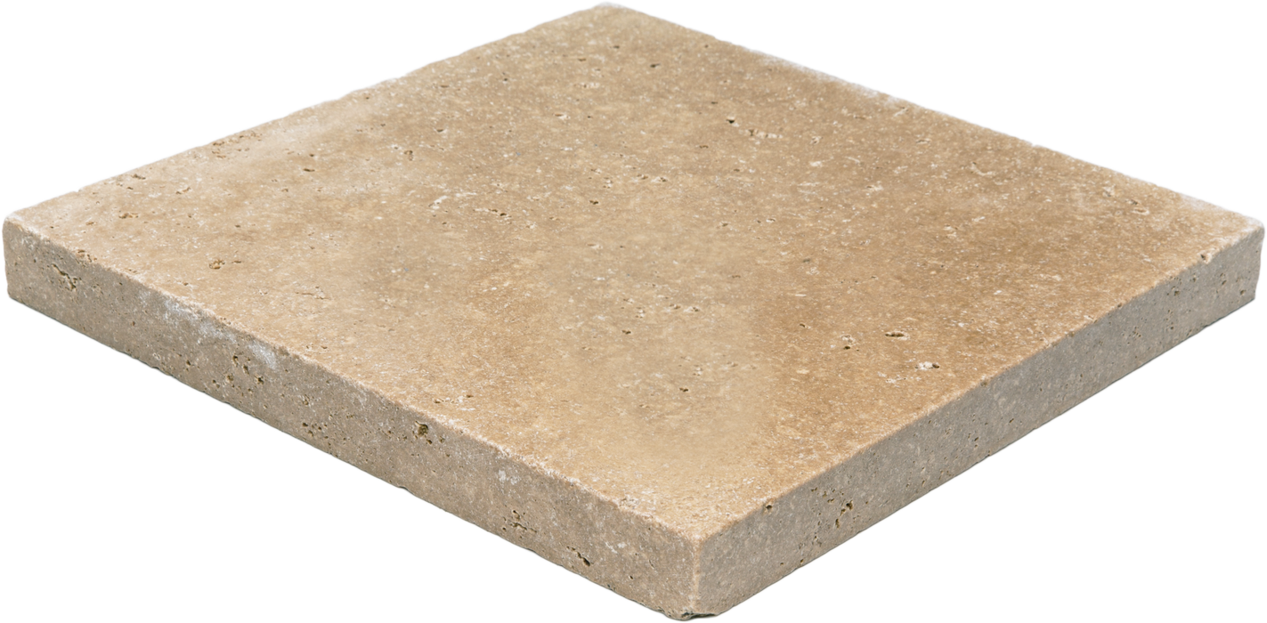 Travertine Ivory Light Paver Tumbled 1