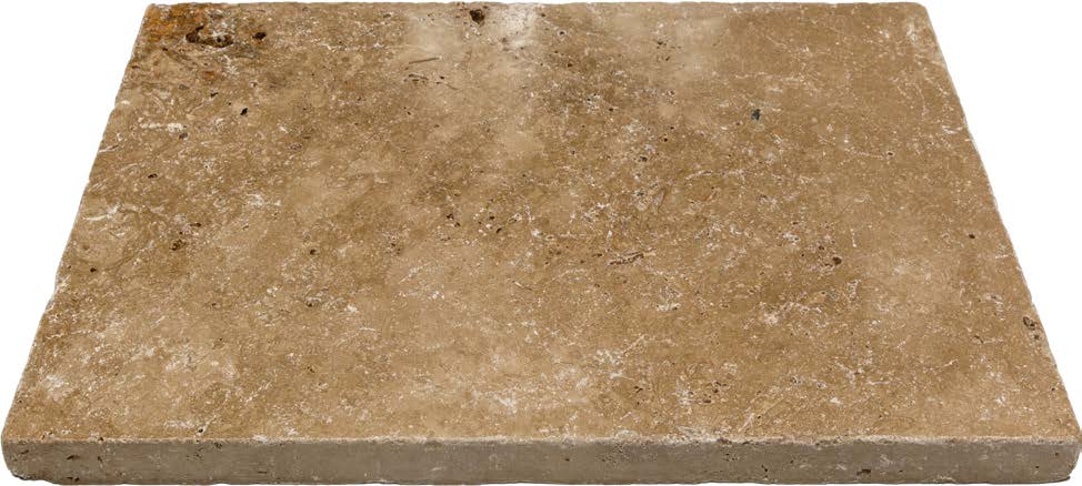 Travertine American Chestnut Paver Tumbled 2