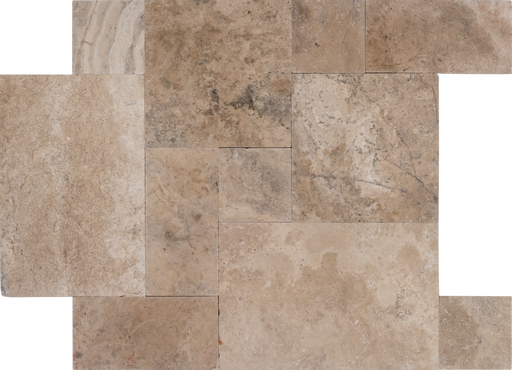 Travertine Colorado  Versailles Pattern Tumbled 1