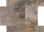 Travertine Nordic Silver  Versailles Pattern Tumbled 1
