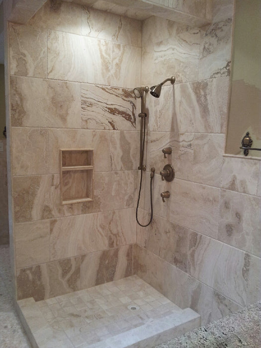 Travertine Tiramisu  Versailles Pattern Tumbled 4