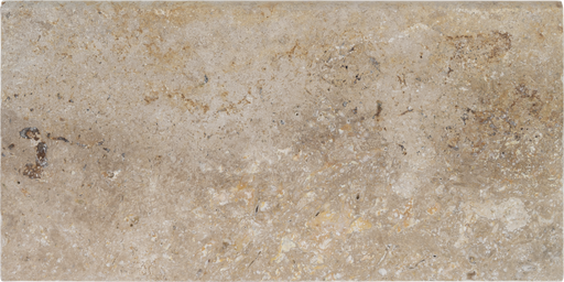 Travertine Ivory Rustic Bullnose Coping Brushed 1