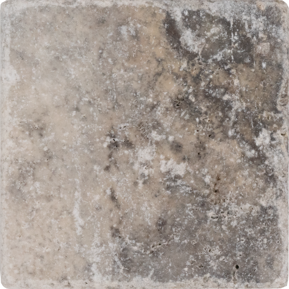 Travertine Nordic Silver Tile Tumbled 1