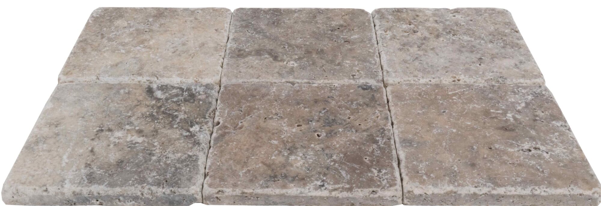 Travertine Nordic Silver Tile Tumbled 2