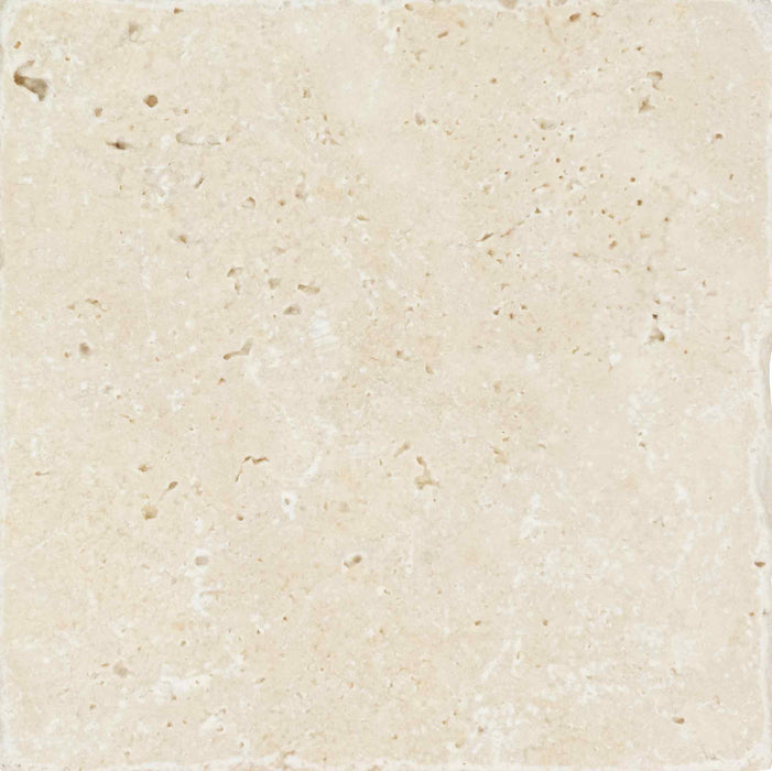 Travertine Extra Light Tile Tumbled 1