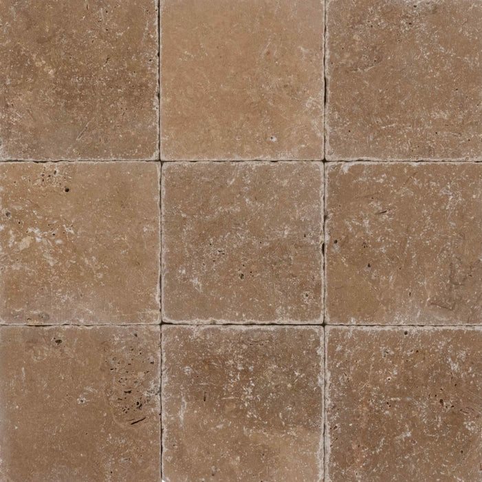 Travertine Noce Tile Tumbled 2