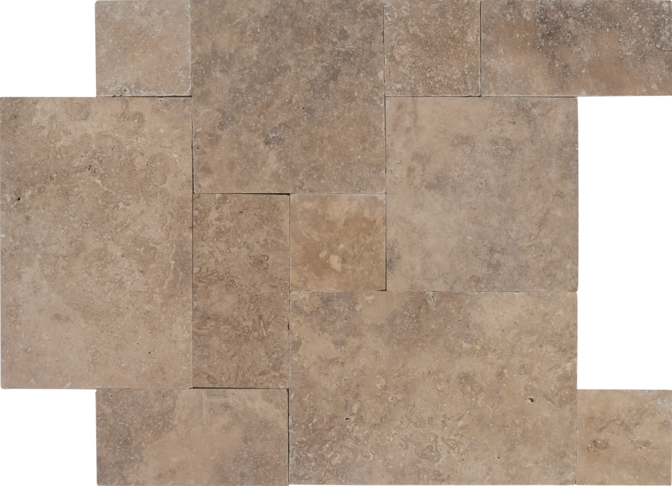 Travertine Classic  Versailles Pattern Tumbled 1