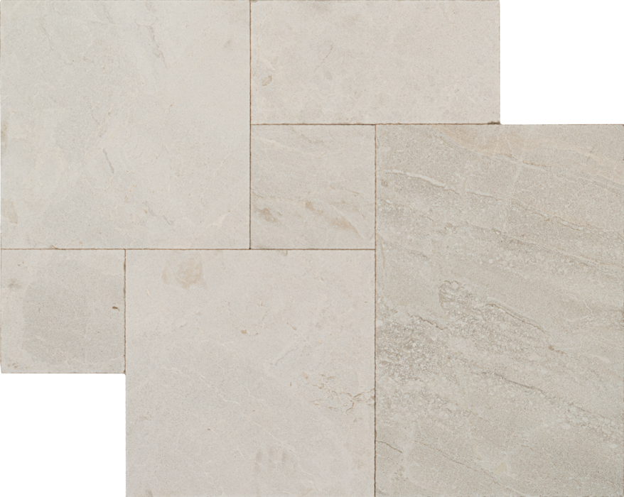 Marble Troy Beige  Versailles Pattern Sandblasted 1