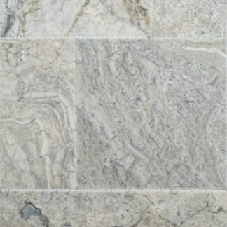 Travertine Wild Oyster Versailles Pattern Chiseled & Brushed 1