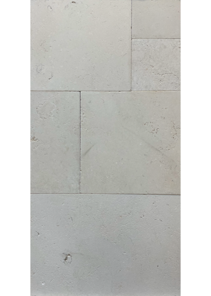 Marble Ivory Extra Versailles Pattern Chiseled & Brushed 1